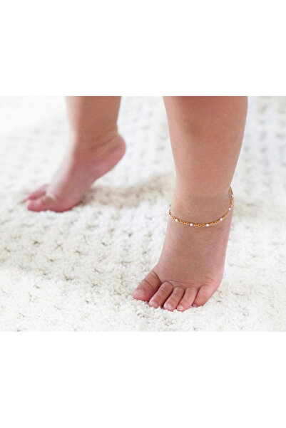 Shiklik Elegant Pearl Chain Baby Girl Foot Anklet