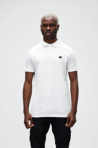 Bad Bear Gabriel Polo Night Men's White Tshirt