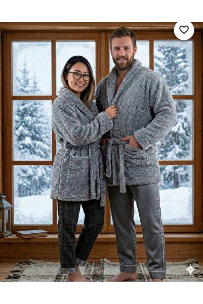 nf natural fabrica Wellsoft Shawl Collar Bathrobe Dressing Gown