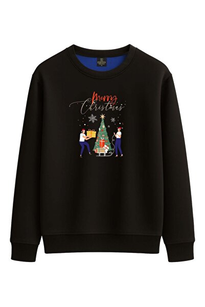 Espina Premium Unisex Merry Christmas Printed Sweatshirt
