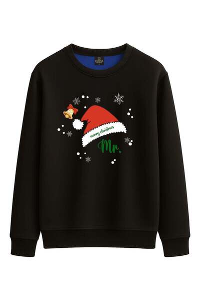 Espina Premium Men's Mr. Printed Sweatshirt