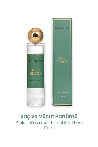 Maddow Cosmetics Kalıcı Koku ve Ferahlık Hissi Veren Saç ve Vücut Body Mist -...