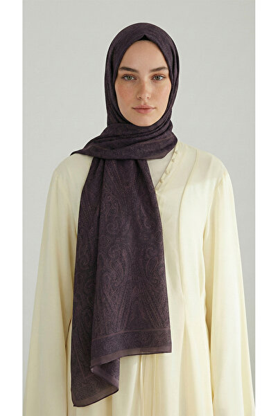 Karaca ELEGANT Sa deznom VOILE KUPI Svila - CRNA / SMEĐA