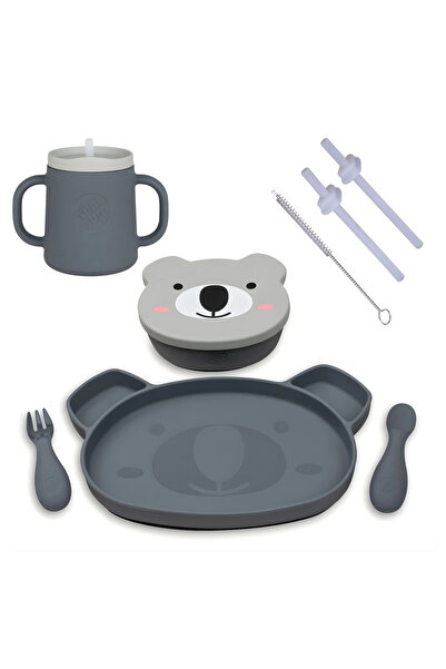 TUM TUM مجموعة سيليكون للتغذية (7 قطع) - كيف كوالا