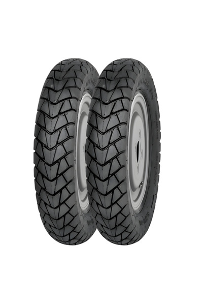 TÜRKMOPET Apec PS5 3.50-10 ve 3.50-10 Laser Tubeless Ön Arka Lastik Takımı