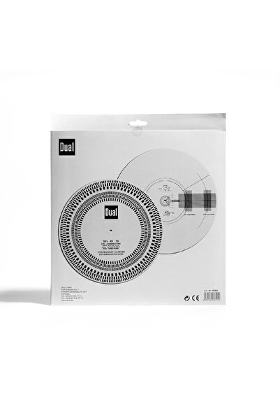 DUAL Pikap Stroboskop Diski & İğne Ölçer