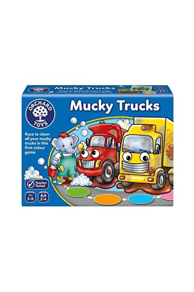 Orchard Toys Muddy Trucks Board Game MUCKY TRUCKS