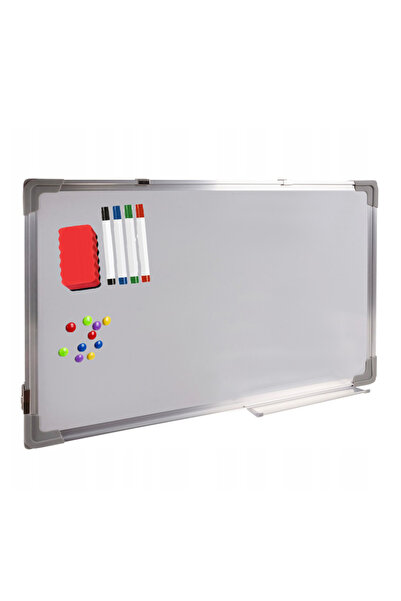 zola Magnetic board with wall mount, 4 coloured markers, sponge, 10 magnets, ...