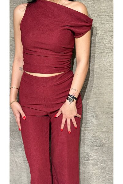 DYSTUDİODESİGN Arizona Low Shoulder Two-Piece Suit