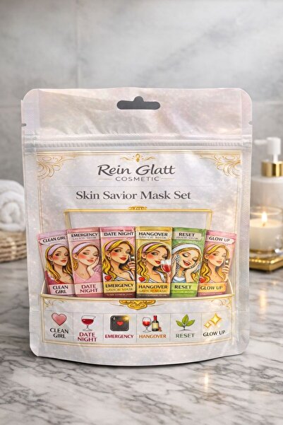 Rein Glatt Cosmetic Savior Mask Koleksiyonu 6li set