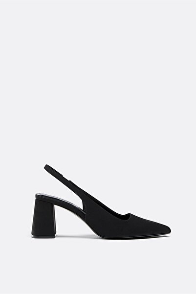 Stradivarius Geniş topuklu, arkası açık ayakkabı