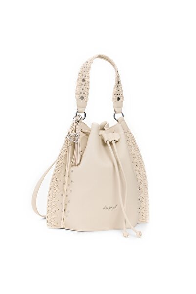 Desigual Women's Backpack and bag, Desigual, Gallium Harlan series, Raw beige