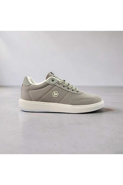 asyagiyimavm25 Gri Kanvas Günlük Erkek Sneaker - Minimalist Tasarım & Konforl...