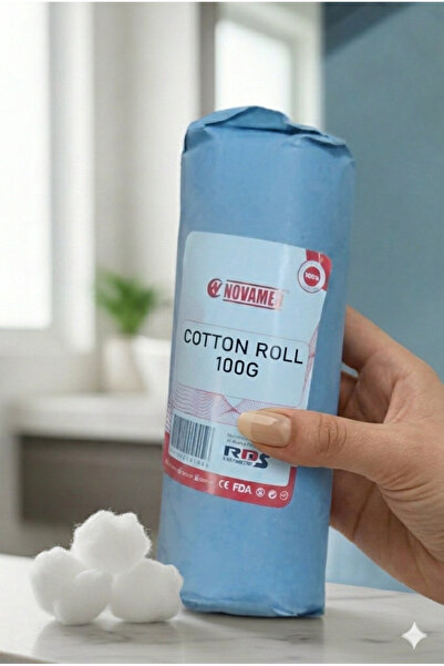 NOVAMED Cotton rolls 100 g