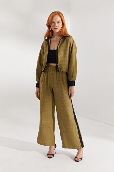 ONNO PRIVE Zip Detail Team Khaki