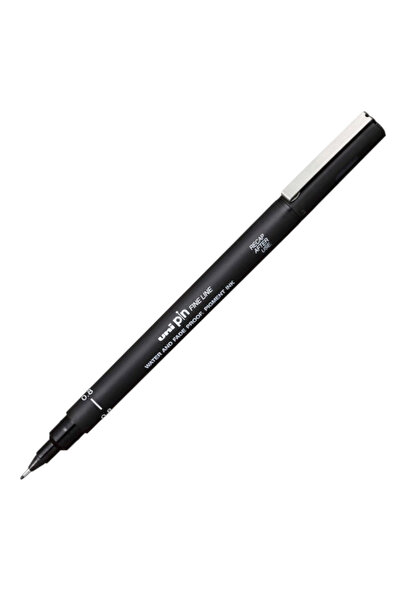 UNİ-BALL UNIBALL PIN (0.8) FINE LINE ACRYLIC NIB PEN BLACK