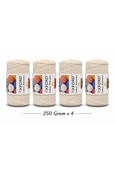 Oxford İplik Cotton Makrome 4’lü Paket
