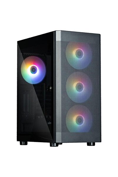 Zalman Carcasa i4 TG, Μεσαίος Πύργος, Σκληρυμένο γυαλί, Μαύρο