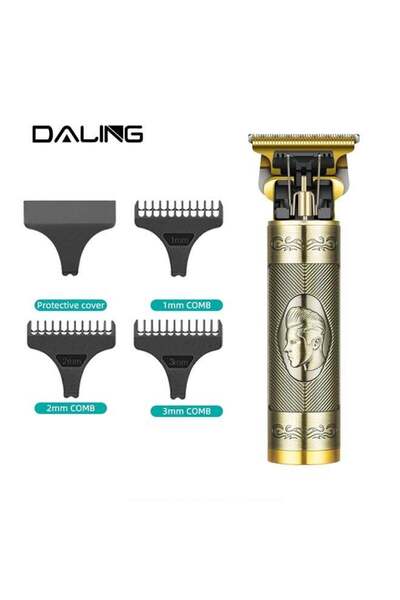daling ماكينة حلاقة شعر احترافية للرجال، ماكينة تشذيب لحية 3 في 1، ماكينات حل...