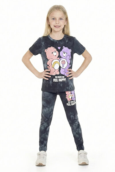 MODANINO Medvedić za devojčice Štampano Sa batik šarom Set gornjeg i donjeg d...