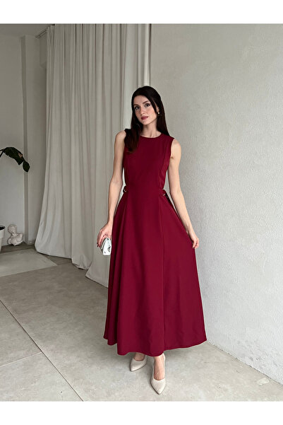 For Angels Double Set of Pocketed and Belt Summer Long Dresses