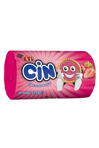 Eti ÇİLEK SOSLU CİN BİSKÜVİ 325GRX6 ADET