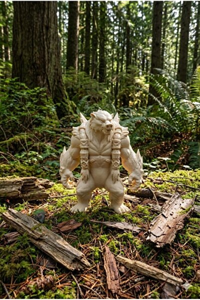 Cosmo Design Volibear 3D Baskı Figür | LoL Koleksiyonluk Heykel | Yüksek Kali...