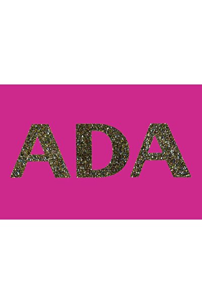 She Can Wear İsim Baskılı (Glitter Mix) Cimnastik Çalışma Minderi Pembe