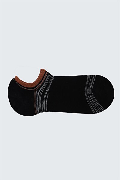 OBJE Woman's Black Bamboo Sneaker Socks