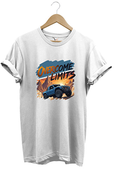 onsrawear Unisex Outdoor Offroad Car and Mountain Design Overcome Limits 4X4 ...
