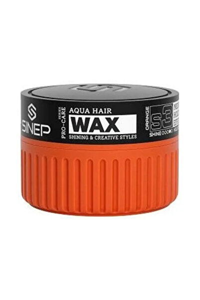 Butik Sinep Hair Wax Aqua Orange 150ml S3