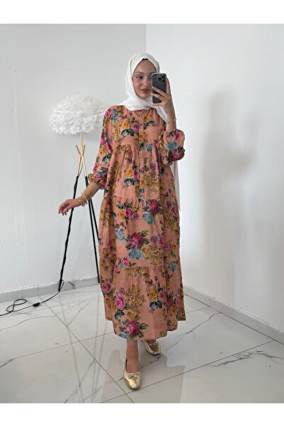 modabetce MANGO KUMAŞ KADIN ELBİSE