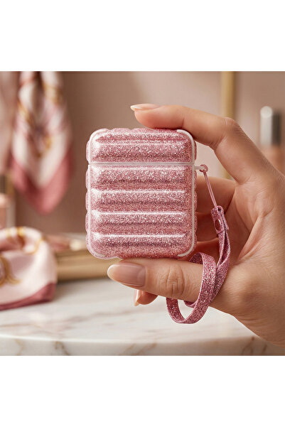 CaseOnn سماعات أبل إيربودز 1 / 2. حزام حافظة نسجيل كاشير سترابي جليتر S لمّاع...