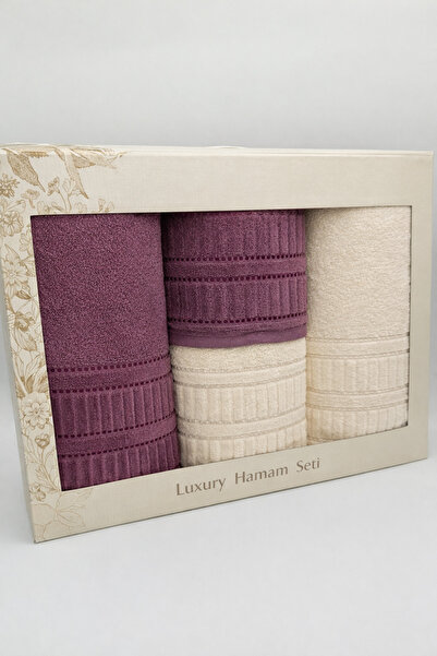 AYHANHOME 4-Piece Boxed Bath Towel Set 2 Pieces 50X90-2 Pieces 90X150