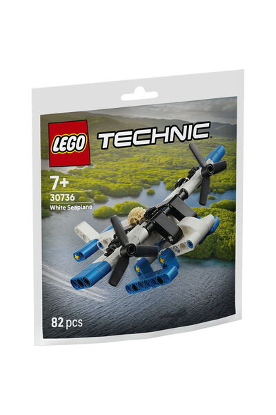 LEGO LEGO® Technic - Λευκό Υδροπλάνο (30736), 82 κομμάτια