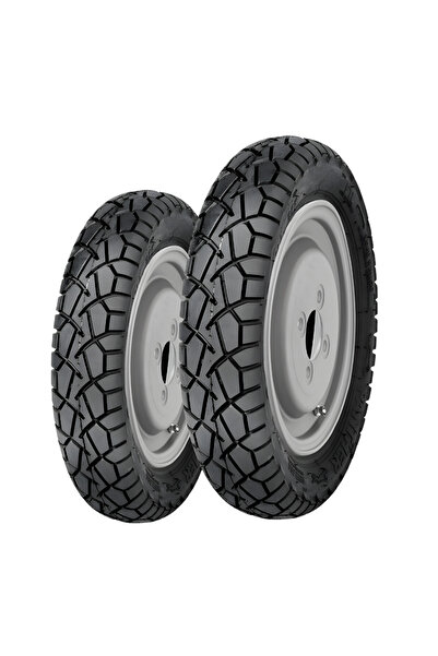 TÜRKMOPET Kuba REE1500 3.00-10 ve 3.00-10 Evo Tubeless Ön Arka Lastik Takımı