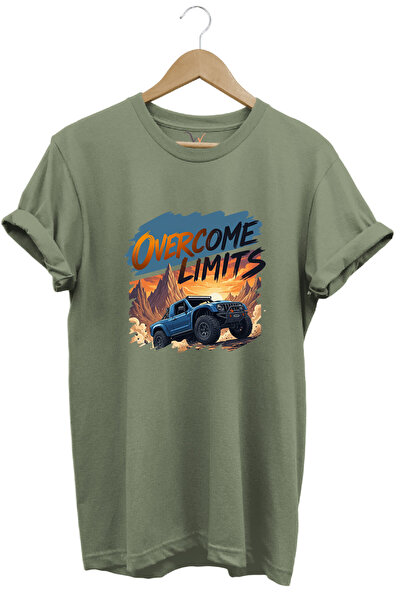 onsrawear Unisex Outdoor Offroad Car and Mountain Design Overcome Limits 4X4 ...