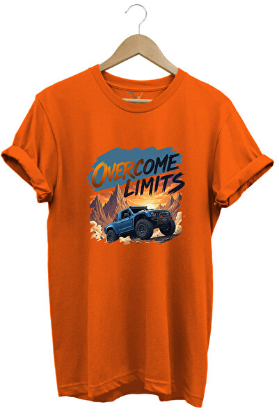 onsrawear Unisex Outdoor Offroad Car and Mountain Design Overcome Limits 4X4 ...