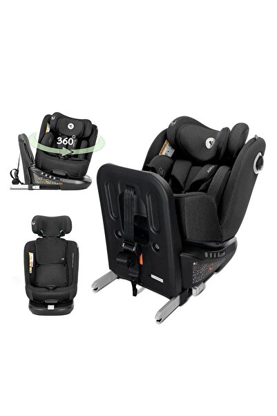 LORELLİ i-Size Child Car Seat Auriga, ISOFIX, 360° Rotate, SPS, 40-150 cm, Black