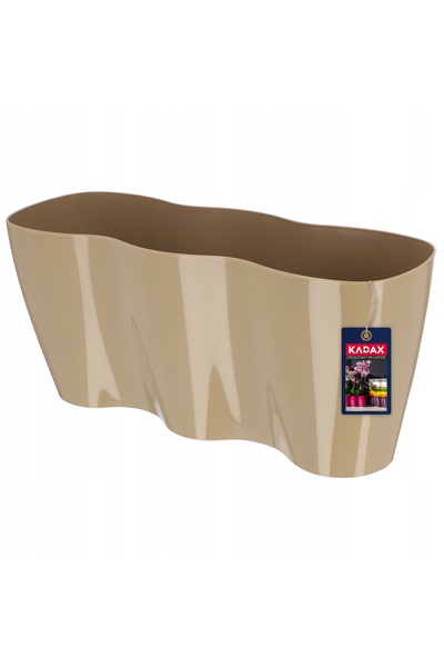 KADAX Flowerpot, Flowerpot, Plastic Flowerpot, Orchid, 35 cm, Beige