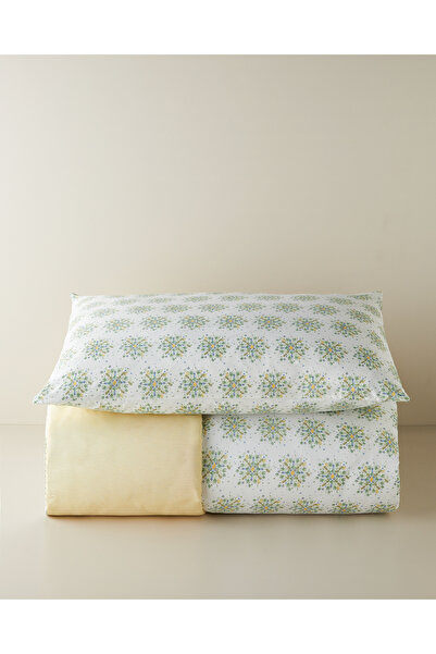 English Home Tropica Kolay Ütülenir Tek Kişilik Nevresim Seti 160x220 cm Yeşil