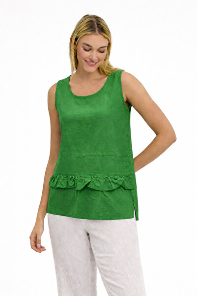 Heaven Ephesus Women's Blouse - Women's Ruffled Blouse - 1630