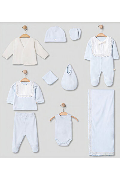 Pugi Baby Deluxe 10 Piece Baby Hospital Discharge Set