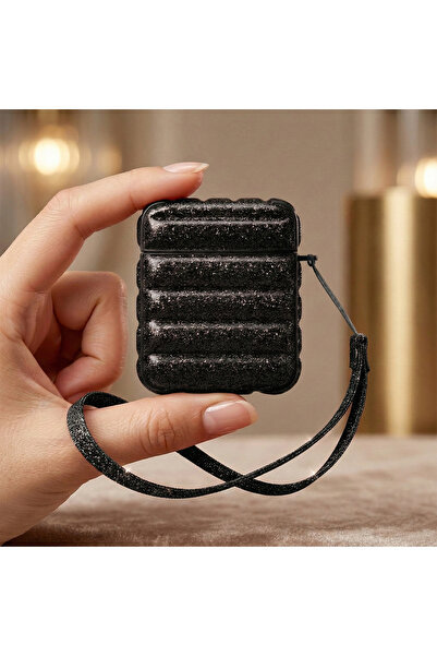 CaseOnn سماعات أبل إيربودز 1 / 2. حزام حافظة نسجيل كاستل سترابي جليتر إس لمّا...