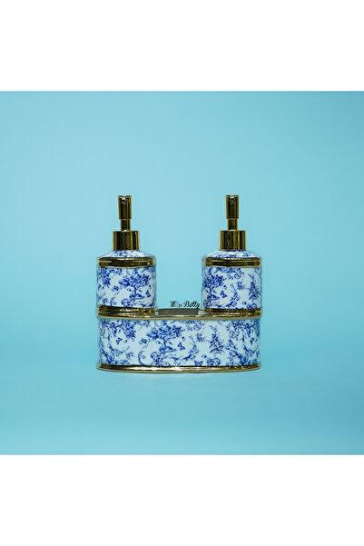 Miss Betty طبق صابون بورسلين من بلو لايف