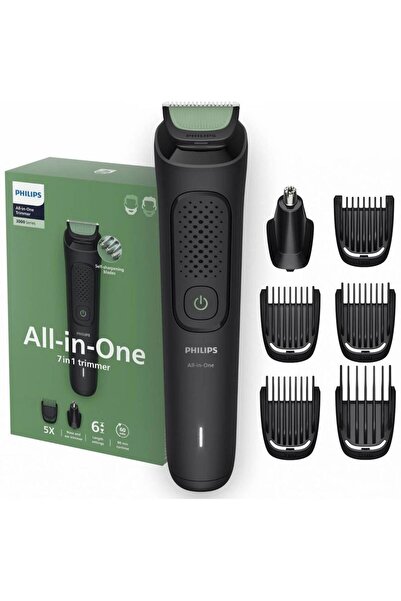 Philips 7-in-1 Beard, Hair & Body Trimmer MG3920/15, 60 min, 0.5-12 mm