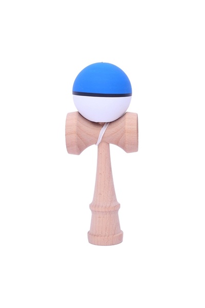 Avaleea Jucarie Interactiva Kendama Profesionala, din Lemn, 18 cm, Joc de Ind...