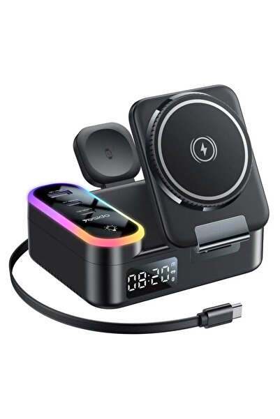 Generic Multi-Port Wireless Charger Foldable Magnetic