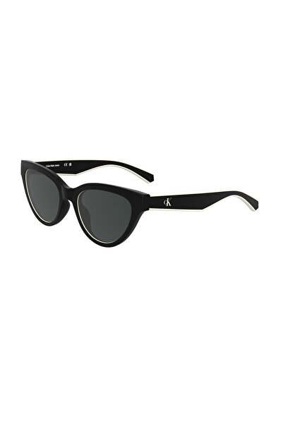 Calvin Klein Jeans CKJ 25301S 001 47 çocuk Cat Eye Siyah Kemik Güneş Gözlüğü
