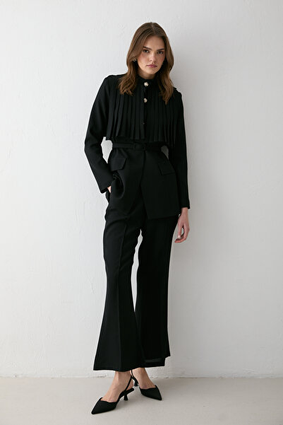 Melike Tatar Piliseli Ceketli Takım 32-2711